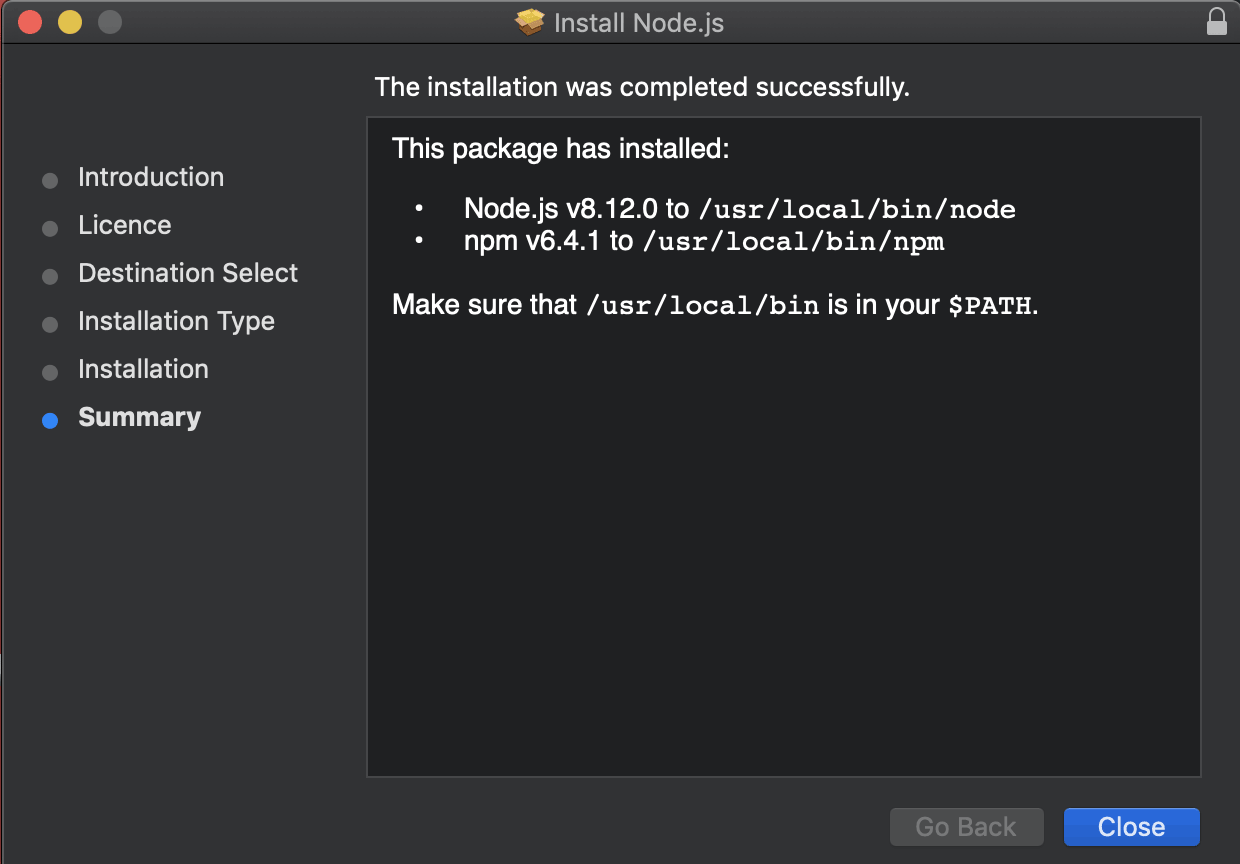 Node Js Install For Mac